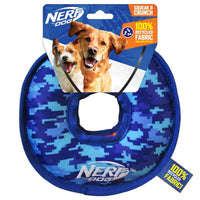 Nerf Dog GRS nylon Toss & Tugg ring dog toy, 23cm