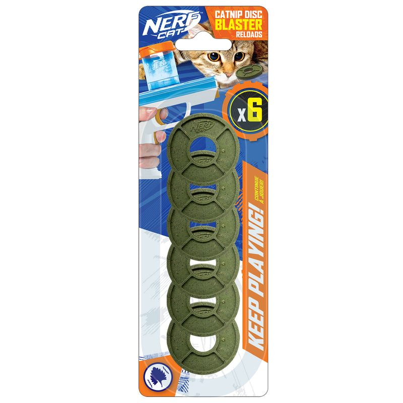 Nerf Cat Toy - Blaster Discs 6-Pack 01
