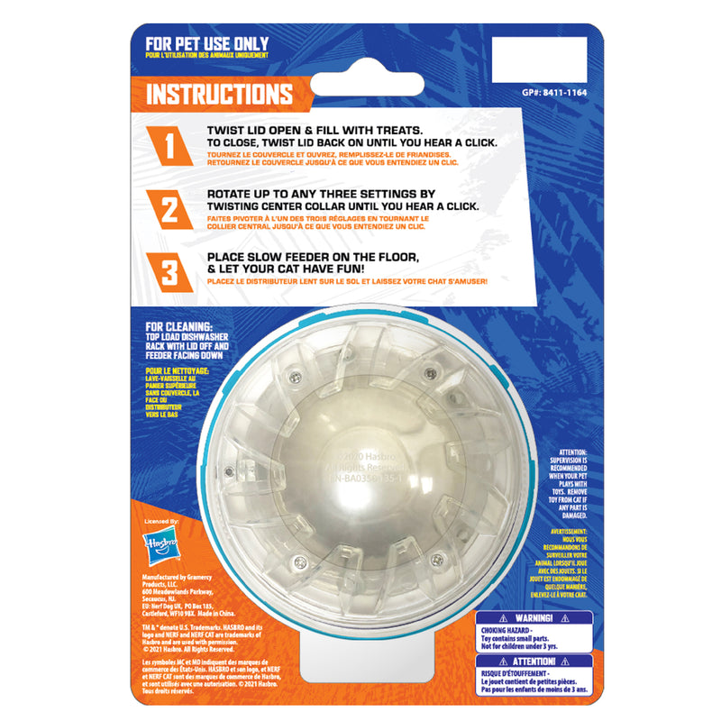 Nerf Cat Toy - Slow Feeder Treat Ball 9cm 02