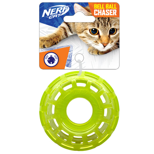 Nerf Cat Toy - Transparent PP Rattle Ring 9cm 01