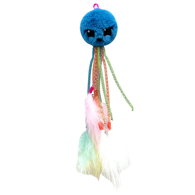 Nerf Cat Toy - Ultraplush Octopus with Catnip Pouch 30cm 04