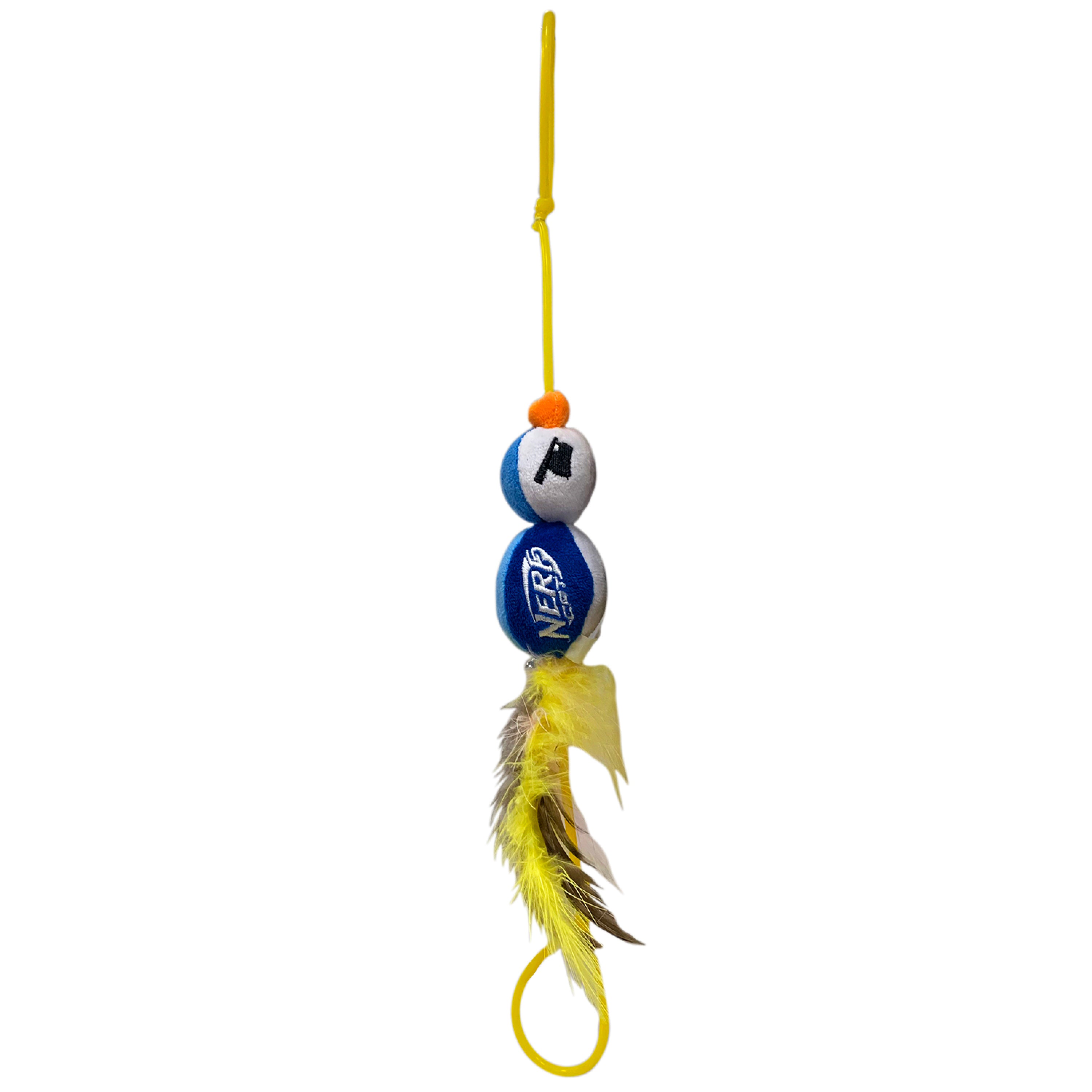 Nerf Cat Toy - Plush Elastic Launching Duck with Bell 10cm 05