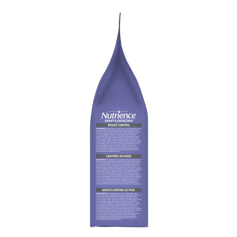 Nutrience Infusion Dry Cat Food Adult Weight Control Chicken 02