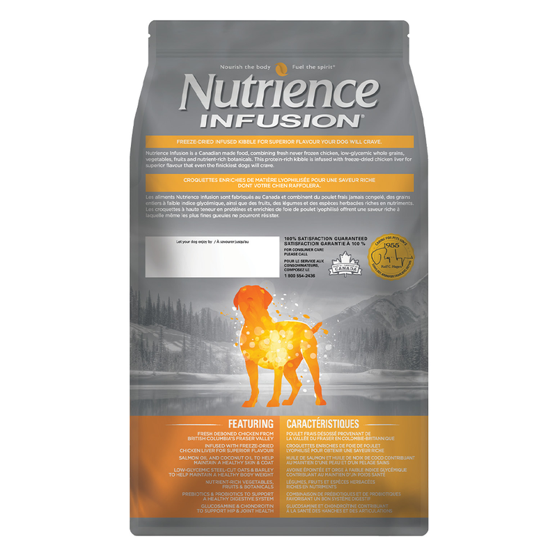 Nutrience Infusion Dry Dog Food Adult Large Breed Chicken 01