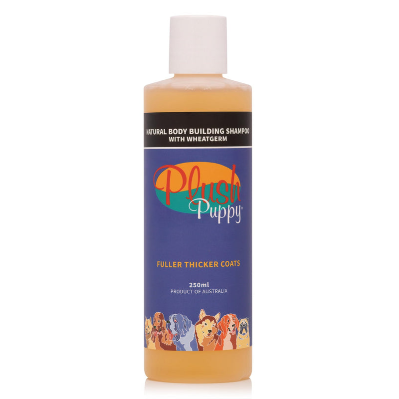 Plush Puppy Natural Body Building Shampoo with Wheatgerm 250ml