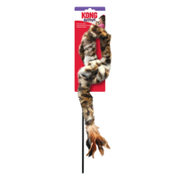 KONG Cat Toys Teaser Swizzle Bird wand on its retail card, front of pack