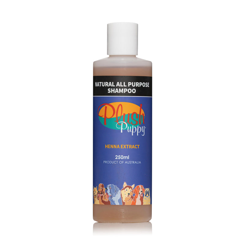 Plush Puppy Natural All Purpose Shampoo with Henna 250ml