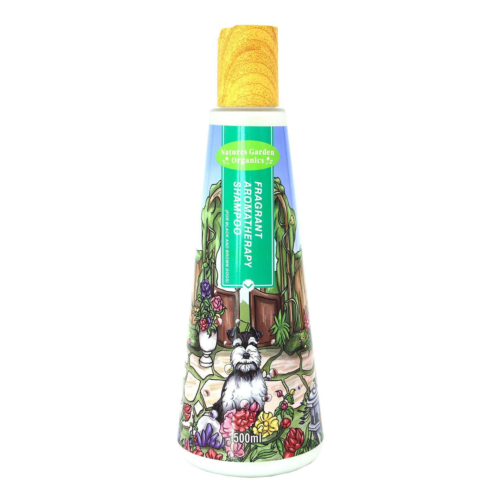 Natures Garden Aromatherapy Shampoo for Black/Brown Dogs