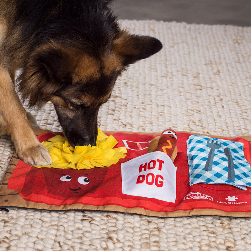 Nina Ottosson Dog Activity Matz Fast Food Fun - Level 2