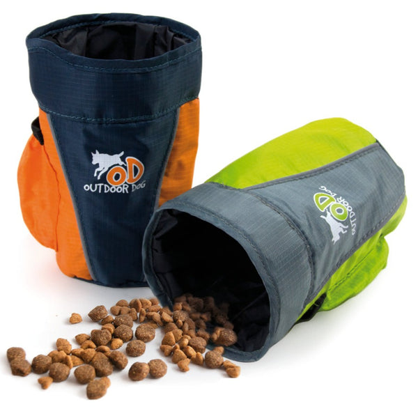 All for Paws AFP Dog Outdoor Train N Treat Bag - Orange/Green 02