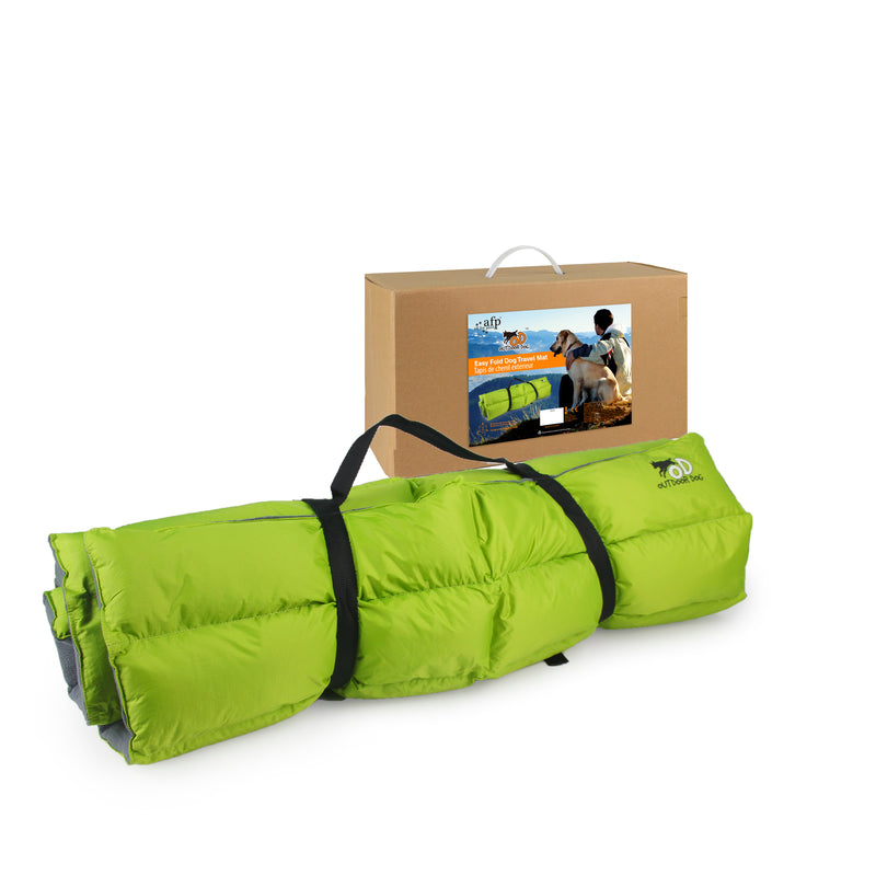 All for Paws AFP Dog Outdoor Easy Fold Bed - Green