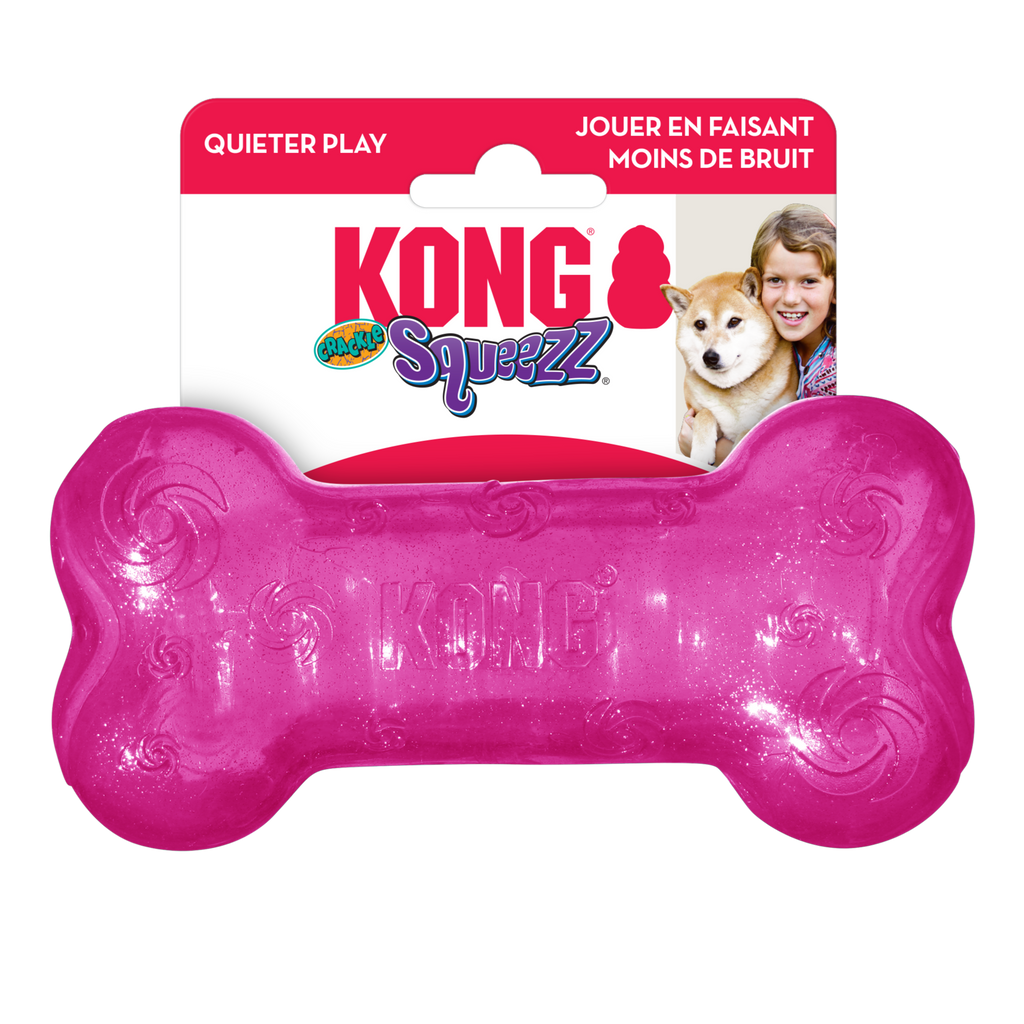 Kong squeezz crackle deals bone