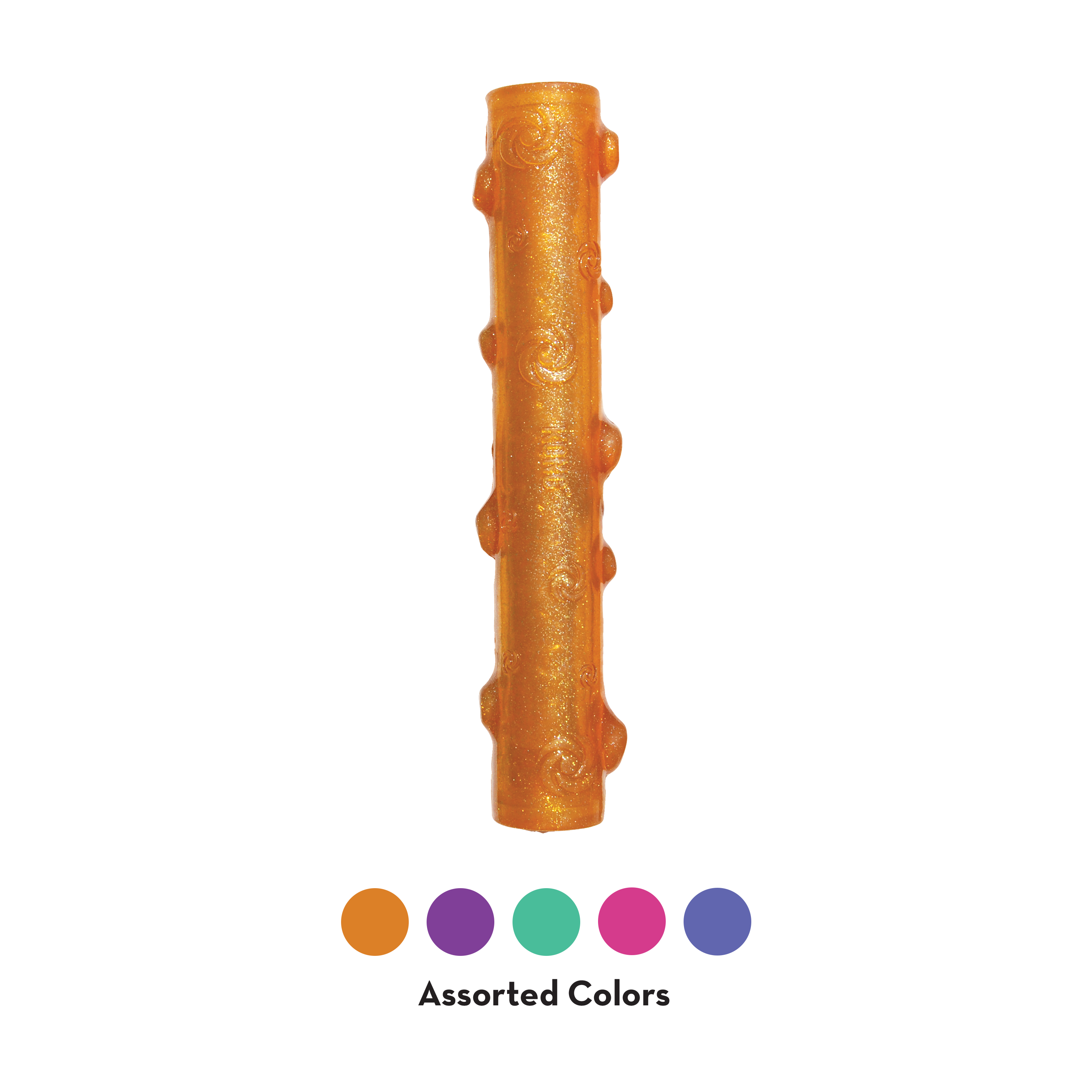 KONG Dog Toys Squeezz Crackle Stick Assorted 03