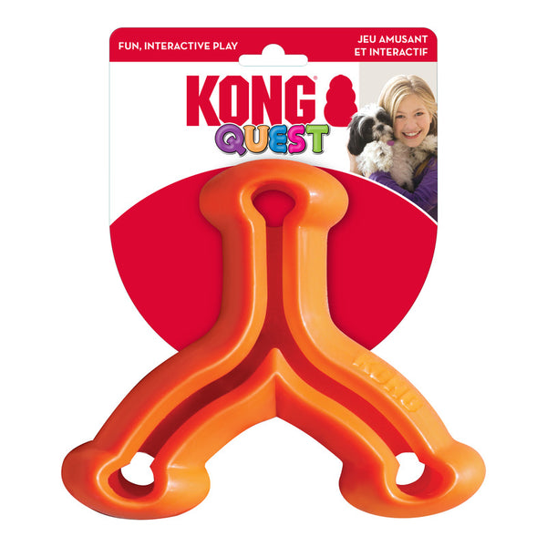 KONG Dog Toys Quest Wishbone Assorted 01
