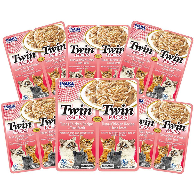 Inaba Cat Treat Twin Packs Tuna & Chicken In Tuna Broth 02