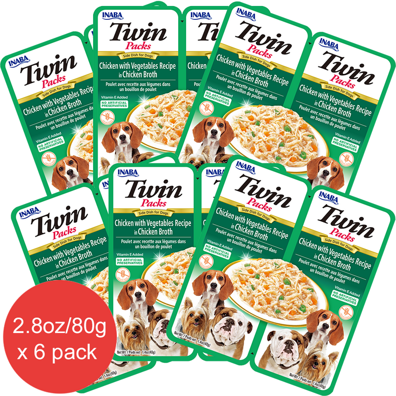 Inaba Dog Treat Twin Packs Chicken with Vegetables Recipe in Chicken Broth 03