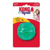 KONG Dog Toys Squeezz Dental Ball 01