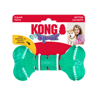 KONG Dog Toys Squeezz Dental Bone 01