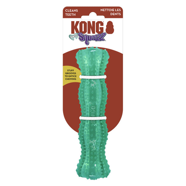 KONG Dog Toys Squeezz Dental Stick 01