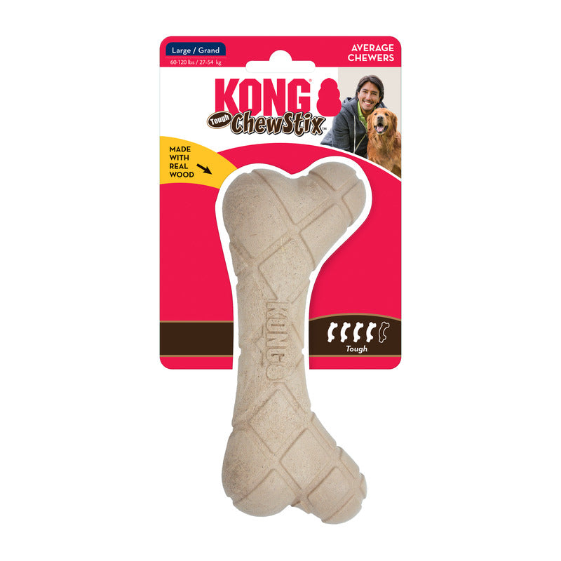 KONG Dog Toys ChewStix Tough Femur Large