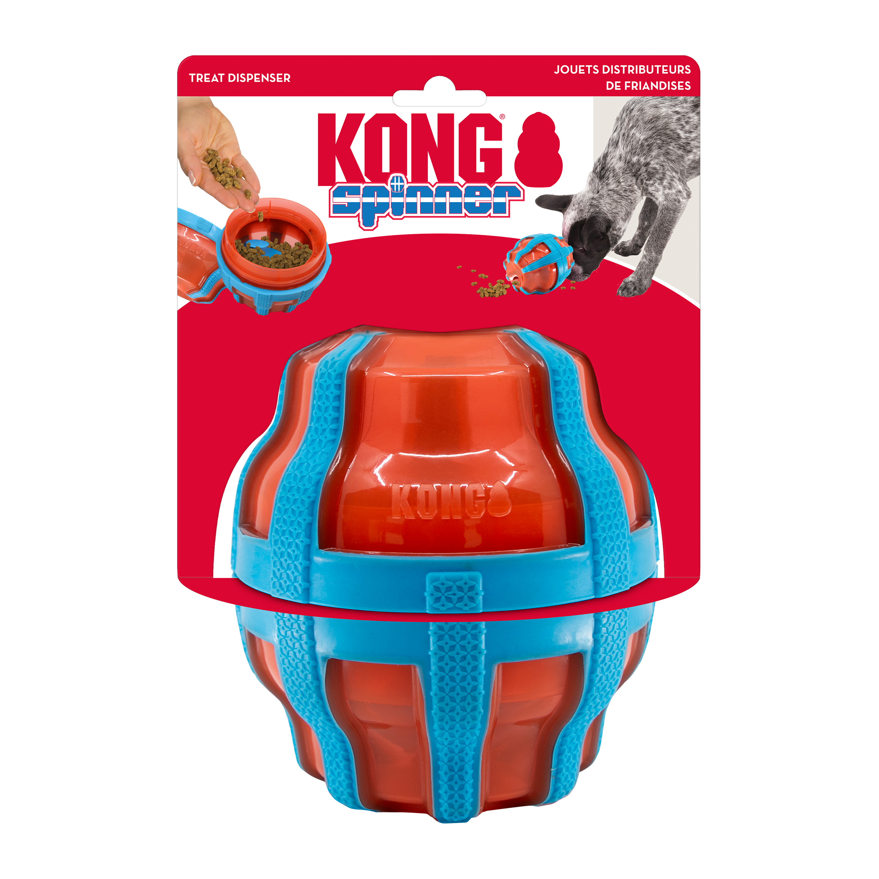 KONG Dog Toys Treat Spinner 01