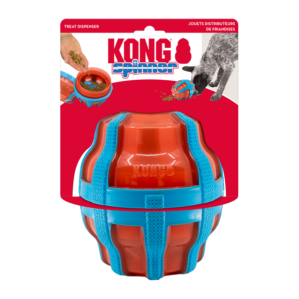 KONG Dog Toys Treat Spinner 01