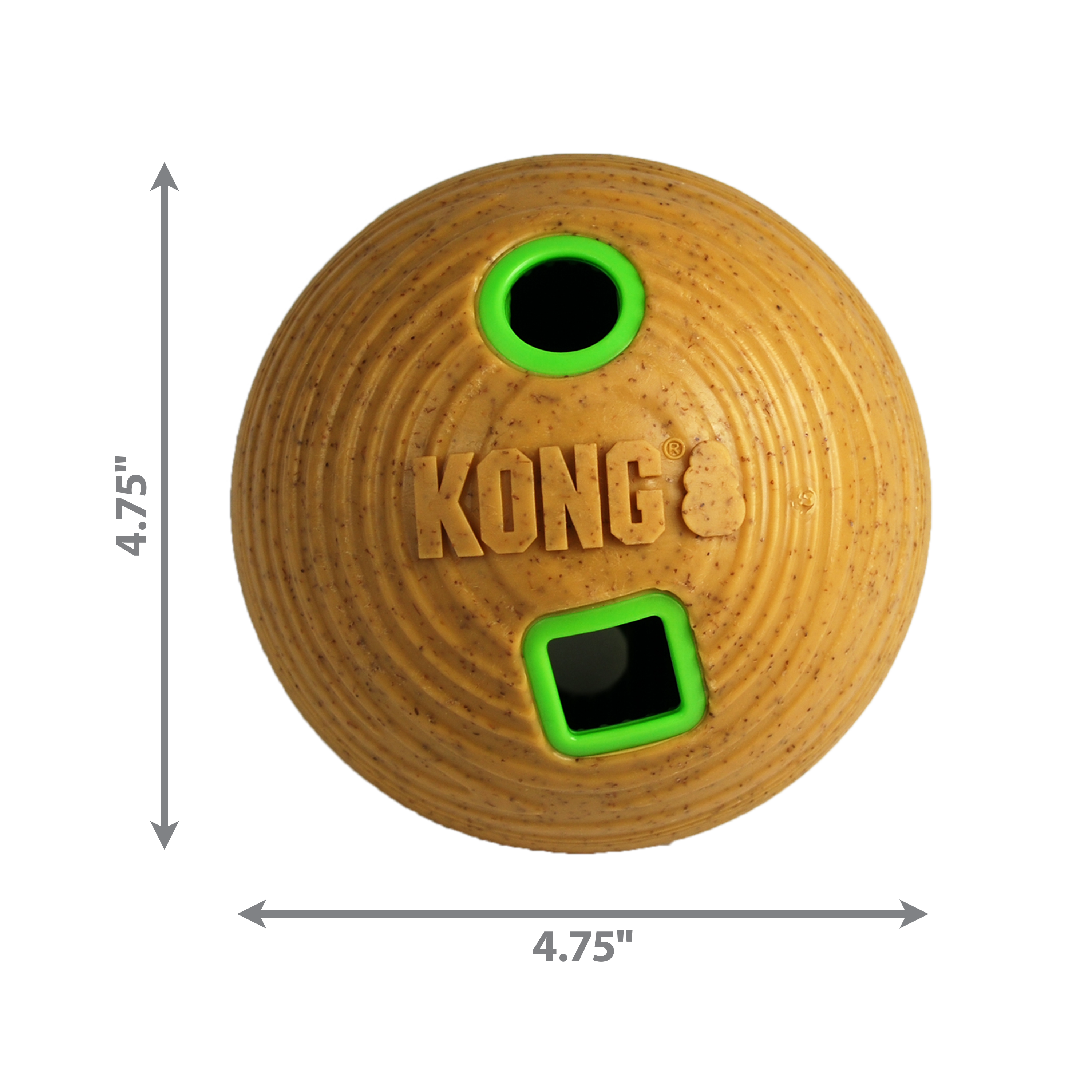 KONG Dog Toys Bamboo Feeder Ball 02