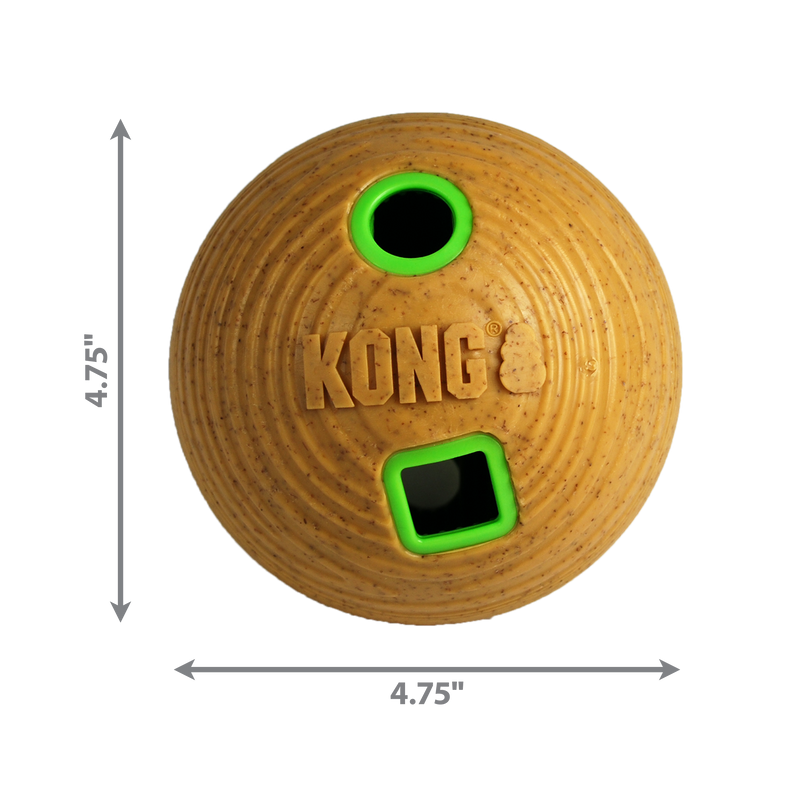KONG Dog Toys Bamboo Feeder Ball 02