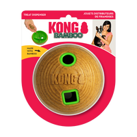 KONG Dog Toys Bamboo Feeder Ball Medium