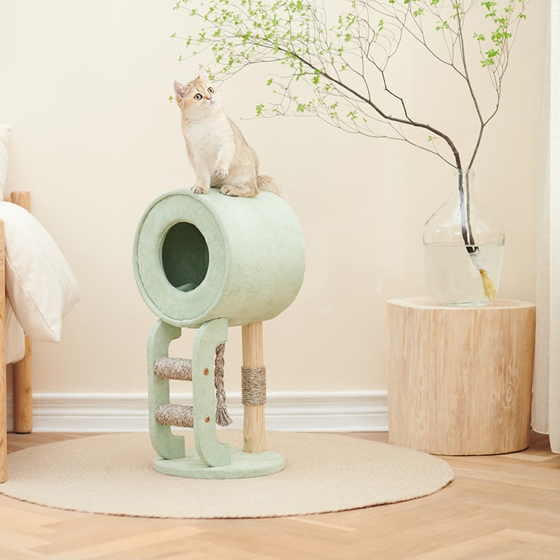 Petsbelle Avia Solid Wood Cat Tree