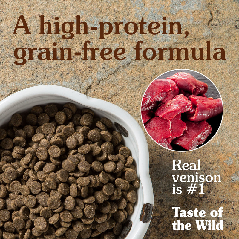 Taste of the Wild Pine Forest Dry Dog Food Venison