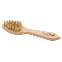 Plush Puppy Ultimate Powder Application Brush, pale bristles set in a natural beechwood handle