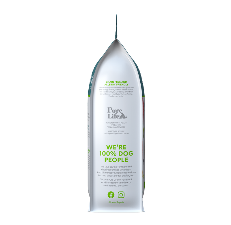 Pure life dog food deals