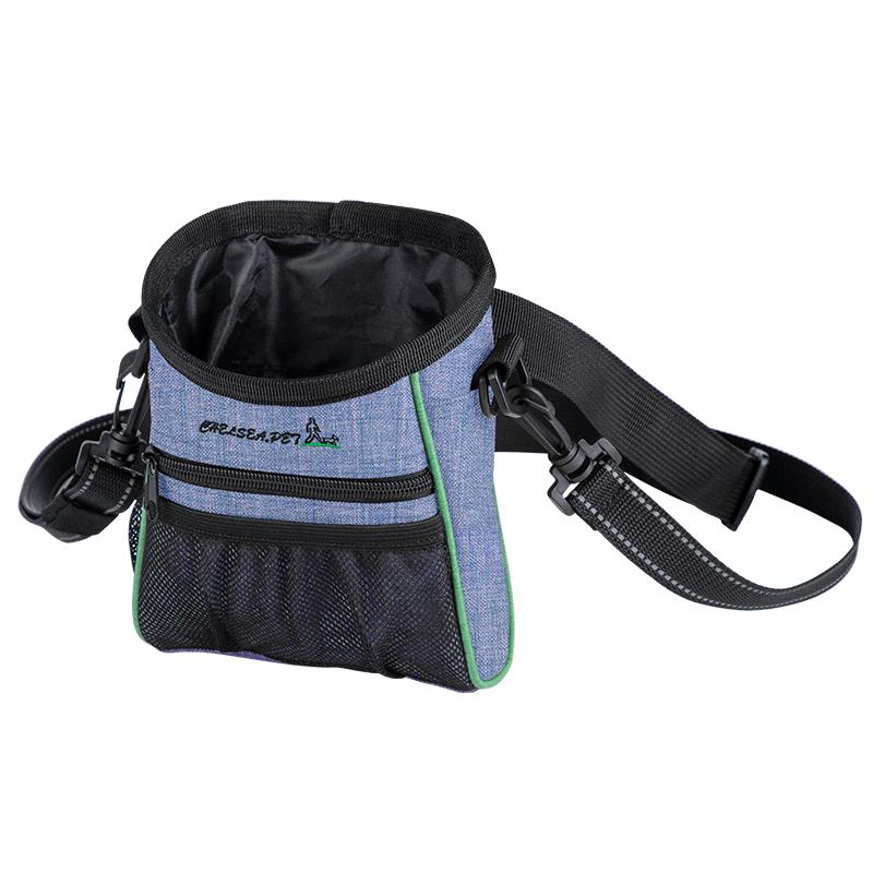 Pet Food & Training Bag on Waist/Shoulder with Mesh Pocket & Zip Pocket 03