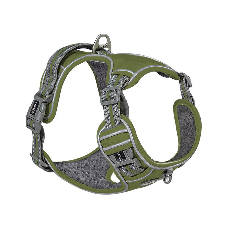 Adjustable Dog Harness with 2 Buckles 03