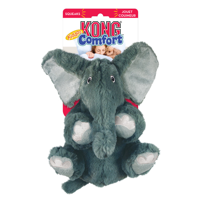 KONG Dog Toys Comfort Kiddos Elephant Large