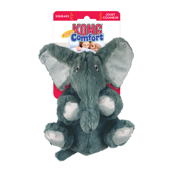 KONG Dog Toys Comfort Kiddos Elephant Small