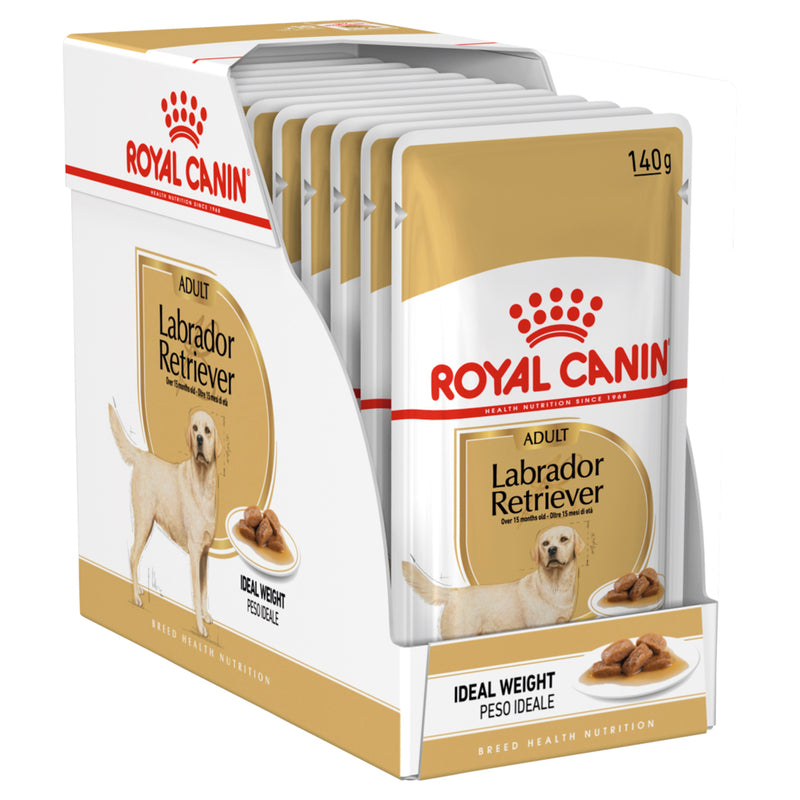 Royal Canin Labrador Retriever 140gx10 Pouches | PeekAPaw Pet Supplies