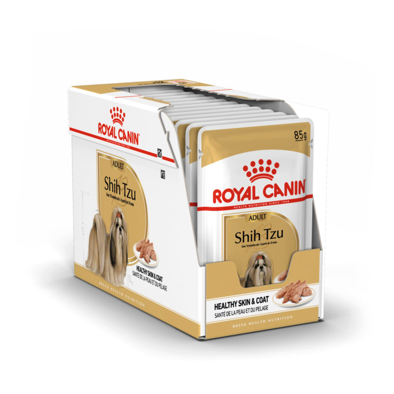 Royal Canin Shih Tzu 85gx12 Pouches | PeekAPaw Pet Supplies
