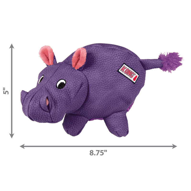 KONG Dog Toys Phatz Hippo 04