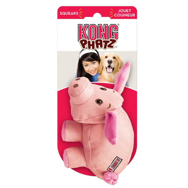 KONG Dog Toys Phatz Pig 01