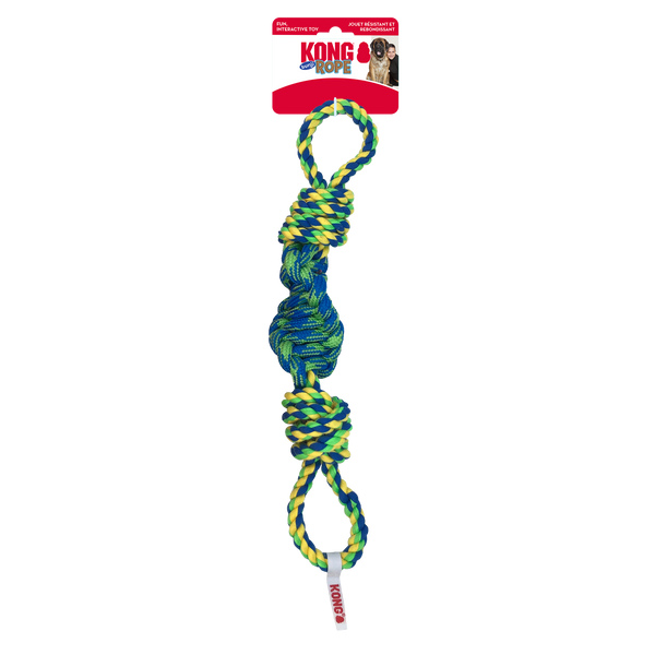 KONG Dog Toys Rope Bunji Assorted Small