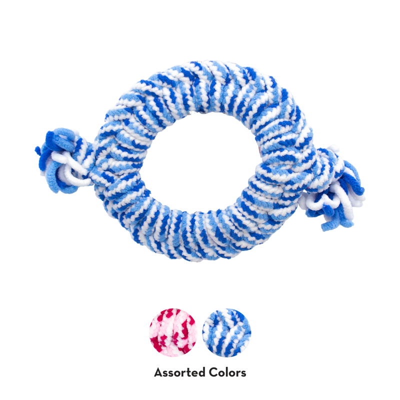 KONG Dog Toys Rope Ring for Puppies Assorted 03
