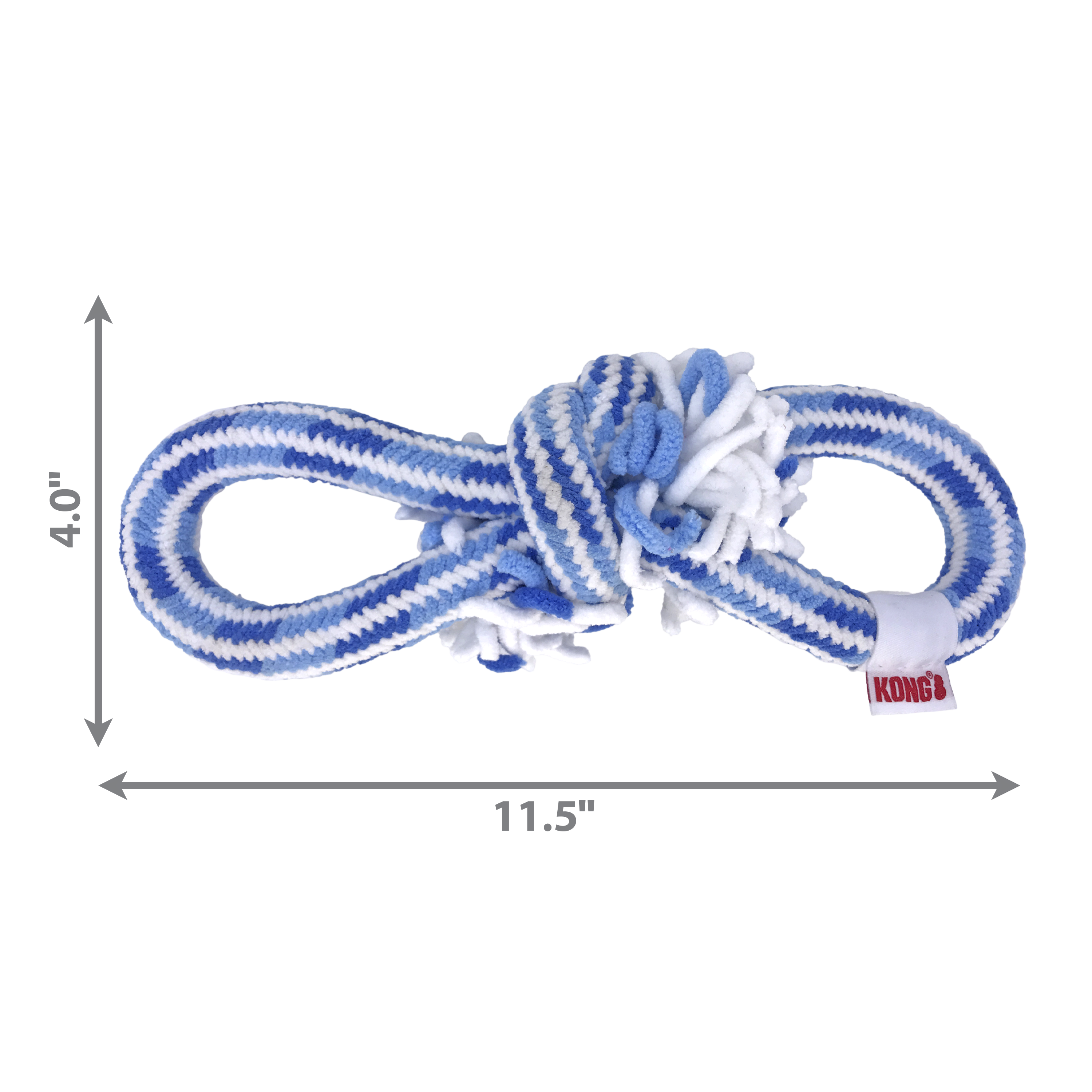 KONG Dog Toys Rope Tug for Puppies Assorted 04