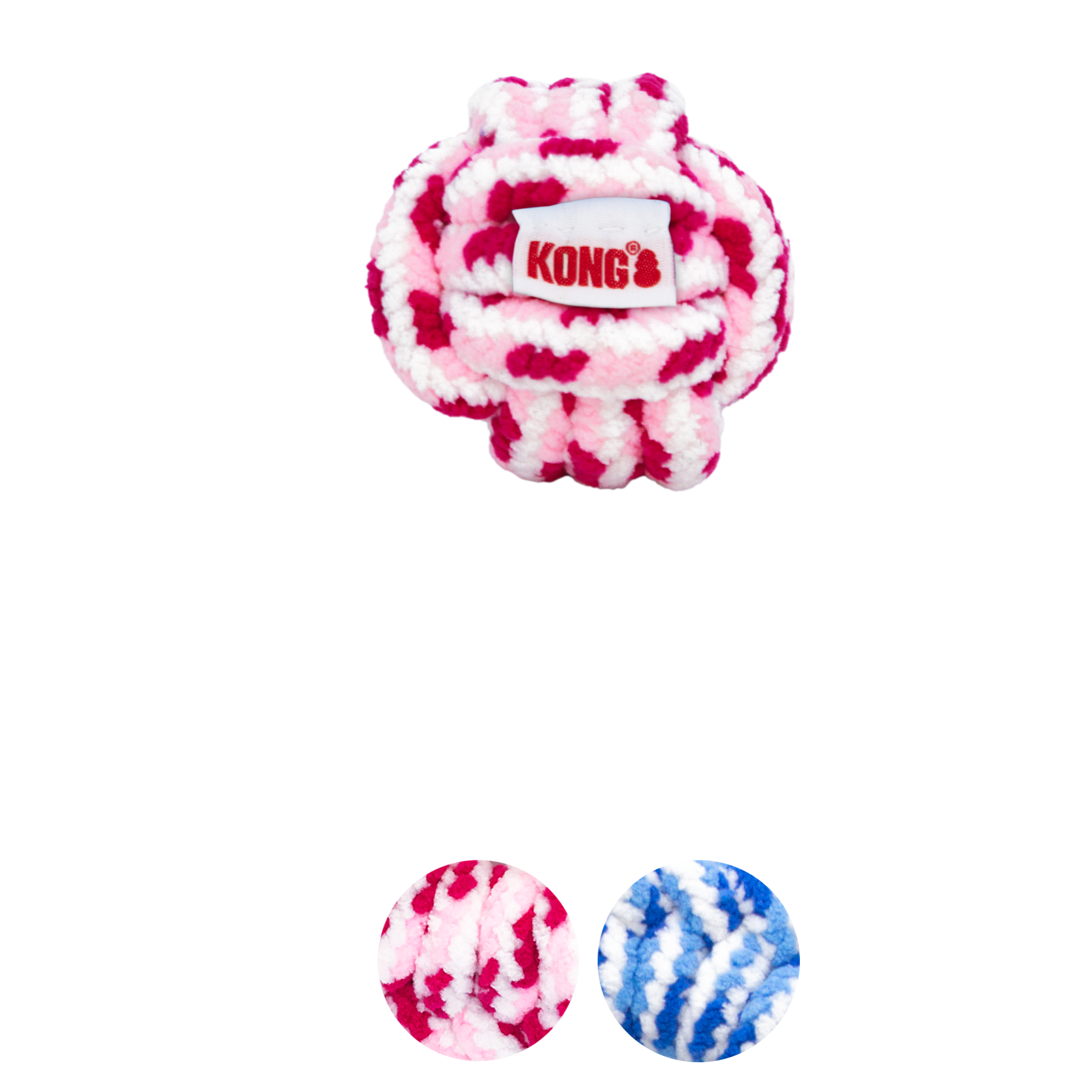 KONG Dog Toys Rope Ball for Puppies Assorted 03