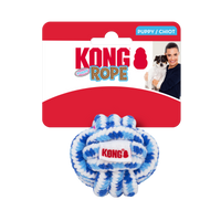 KONG Dog Toys Rope Ball for Puppies Assorted Small