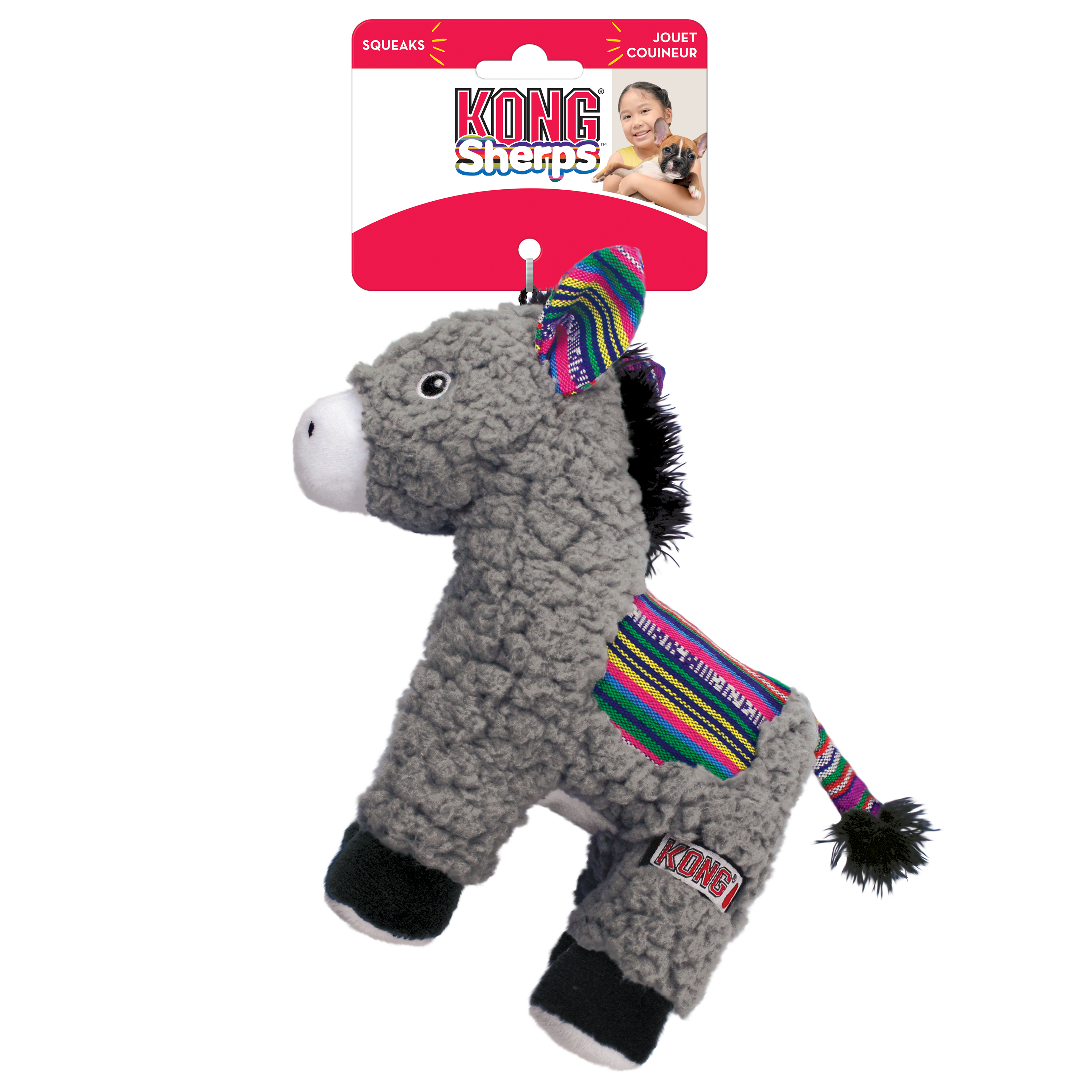 KONG Dog Toys Sherps Donkey 01