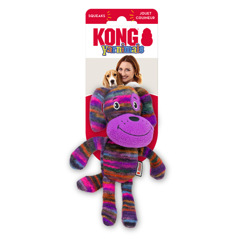 KONG Dog Toys Yarnimals Dog 01