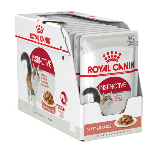 Royal Canin Wet Cat Food Instinctive Gravy | PeekAPaw Pet Supplies