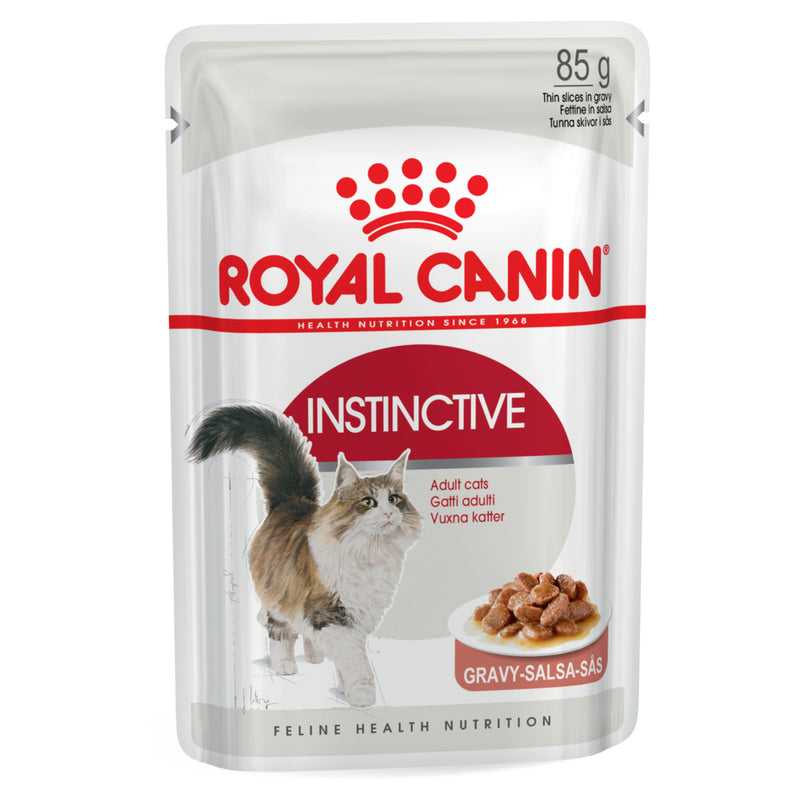 Royal Canin Wet Cat Food Instinctive Gravy | PeekAPaw Pet Supplies